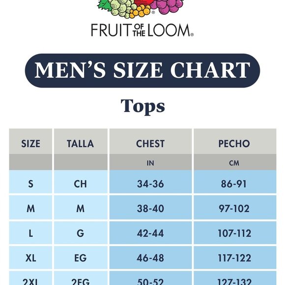 Fruit of the Loom Men's Undershirts, Moisture Wicking Tag Free, 6pk XL - Picture 4 of 4